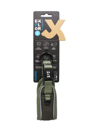 Obojek EXPLOR Ultimate Fit Control S 34-38cm zelený